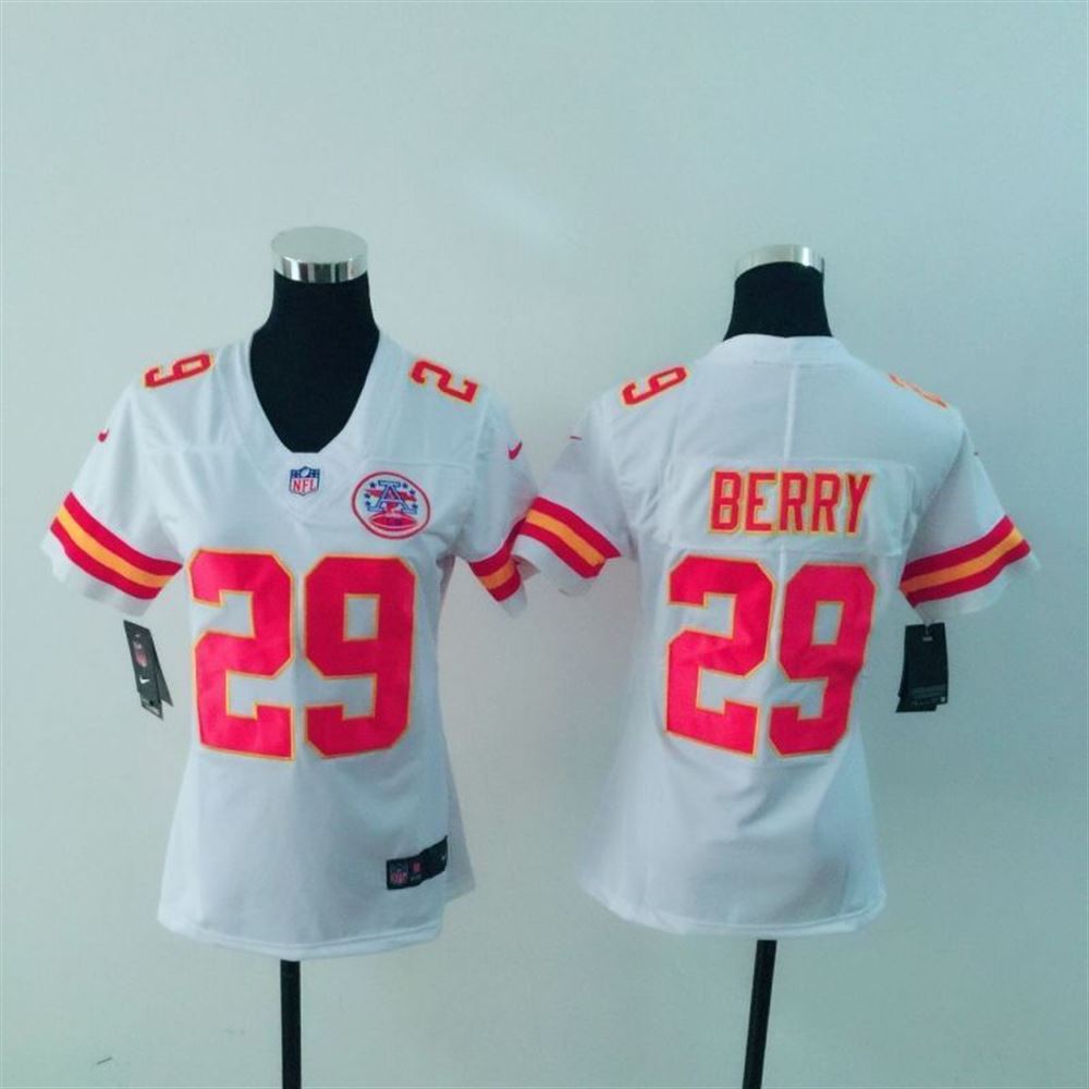 Kansas City Chiefs Eric Berry29 Nfl 2021 White Womens Jersey jersey Z6tkY