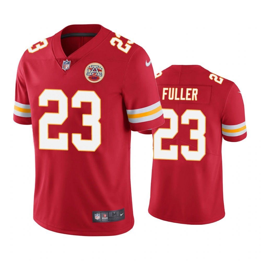 Kansas City Chiefs Kendall Fuller Red Color Rush Limited jersey