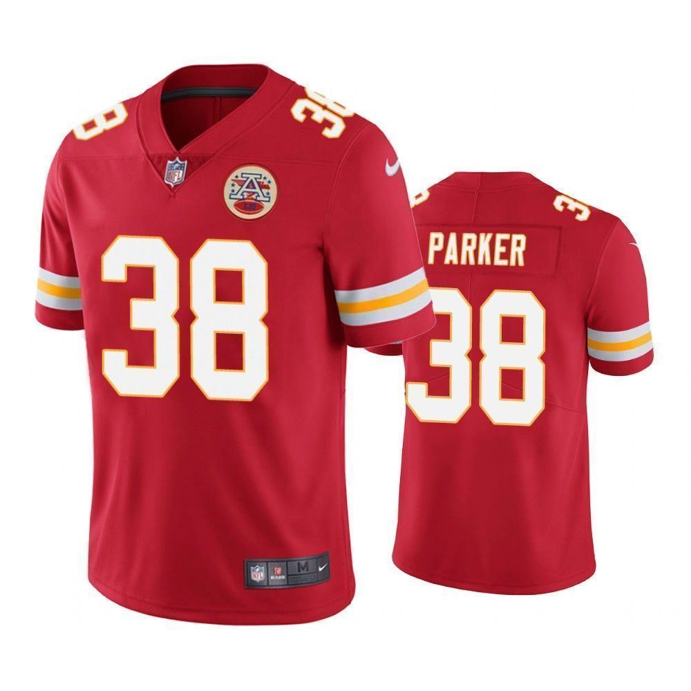Kansas City Chiefs Ron Parker Red Color Rush Limited 3D Jersey 4weXt