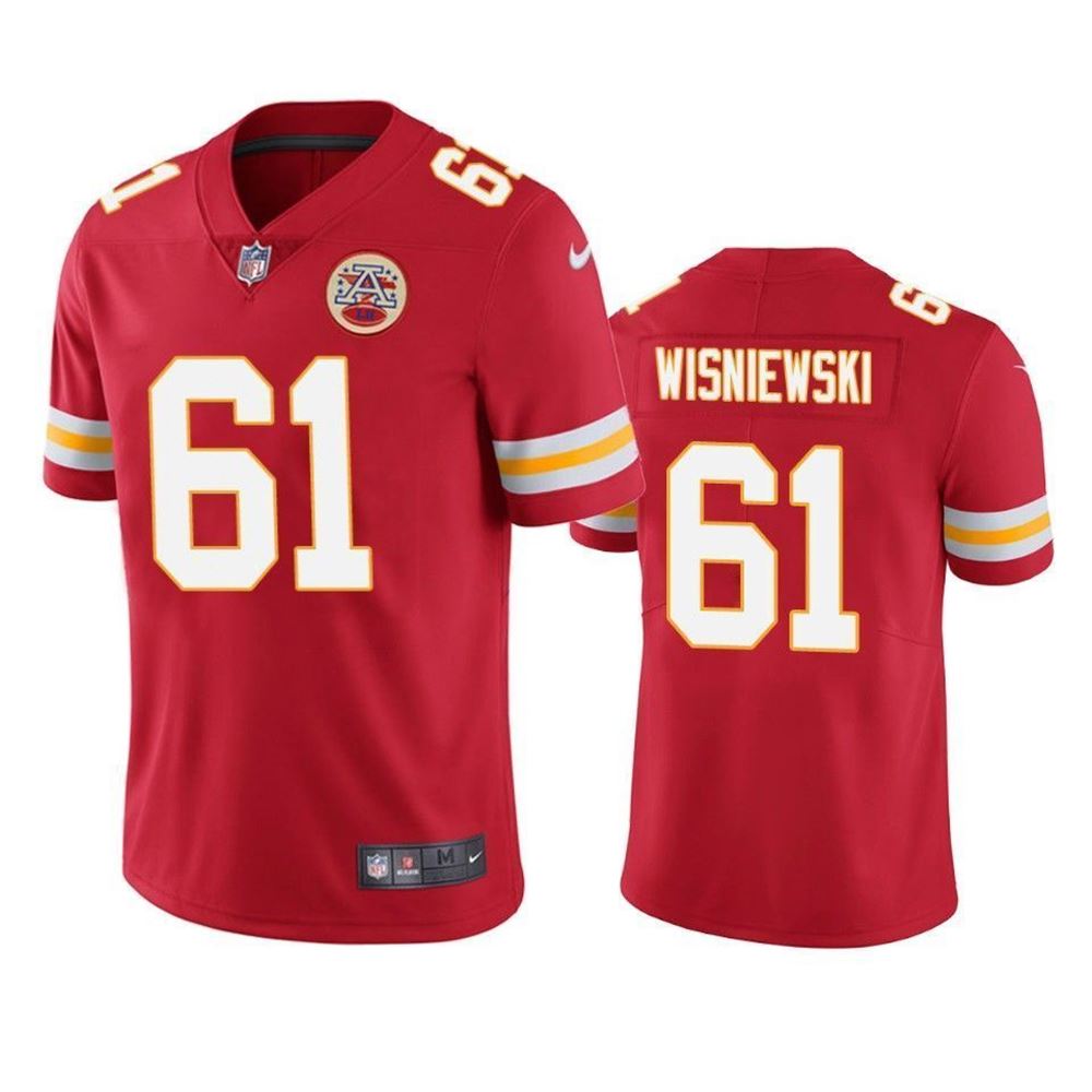 Kansas City Chiefs Stefen Wisniewski Vapor Untouchable Limited Red Mens Jersey jersey