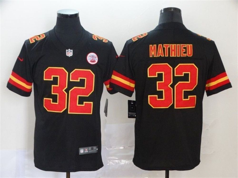 Kansas City Chiefs Tyrann Mathieu32 NFL Black Jersey jersey Jersey jersey