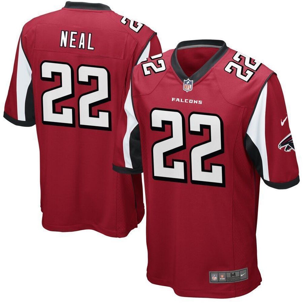 Keanu Neal Atlanta Falcons Game Red 3D Jersey rZu3H