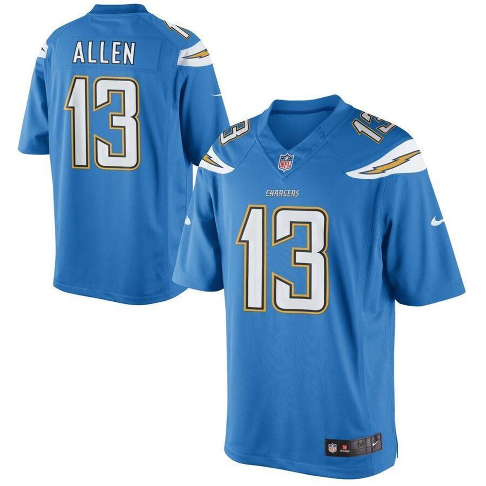 Keenan Allen Los Angeles Chargers Alternate Limited Jersey jersey Light Blue 2021