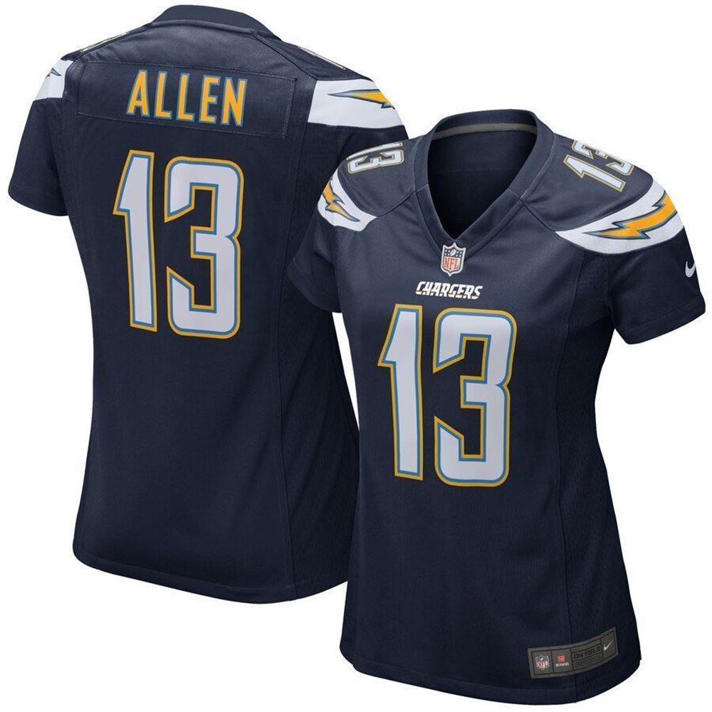 Keenan Allen Los Angeles Chargers Womens Game Jersey jersey Navy Blue 2021