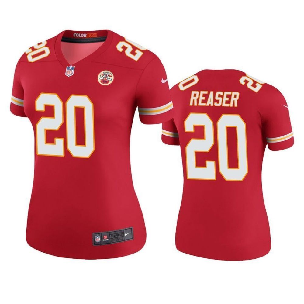 Keith Reaser Chiefs Red Color Rush Legend 3D Jersey