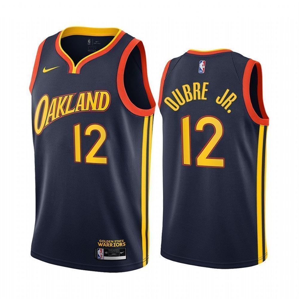 Kelly Oubre Jr Golden State Warriors 202121 Navy City Jersey 2021 Trade