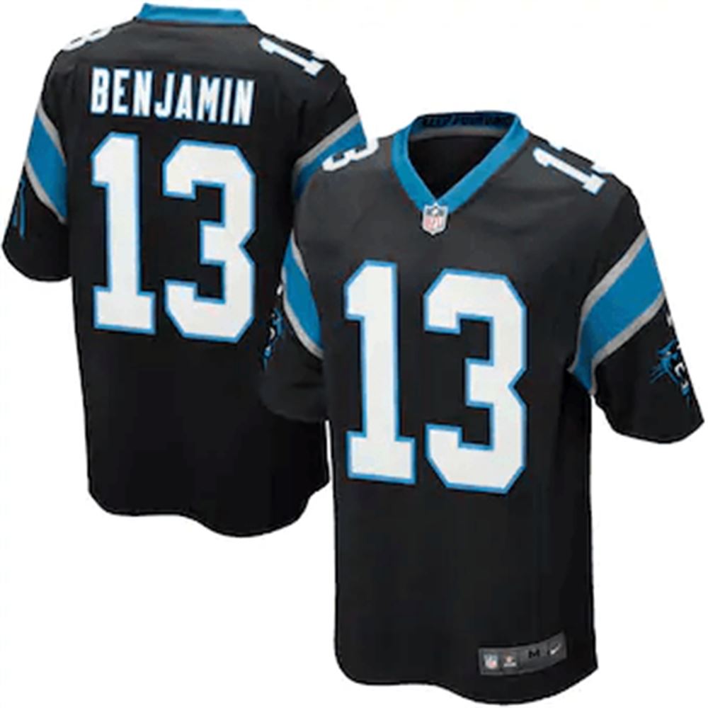 Kelvin Benjamin Carolina Panthers Nike Game Jersey Black NFL Jersey f3qCn