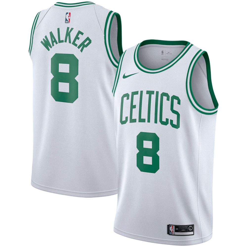 Kemba Walker Boston Celtics 20212022 Swingman Association Edition White 3D Jersey sBUnN
