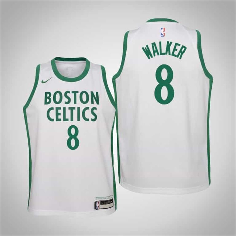 Kemba Walker Celtics City White 2020 21 Jersey