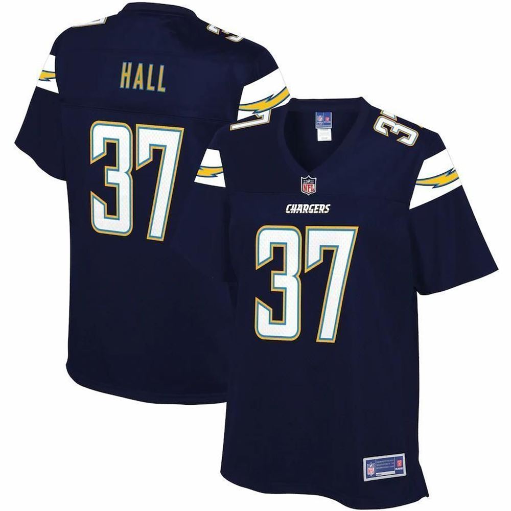 Kemon Hall Los Angeles Chargers Nfl Pro Line WoTeam Player Navy 3D Jersey 52HO9