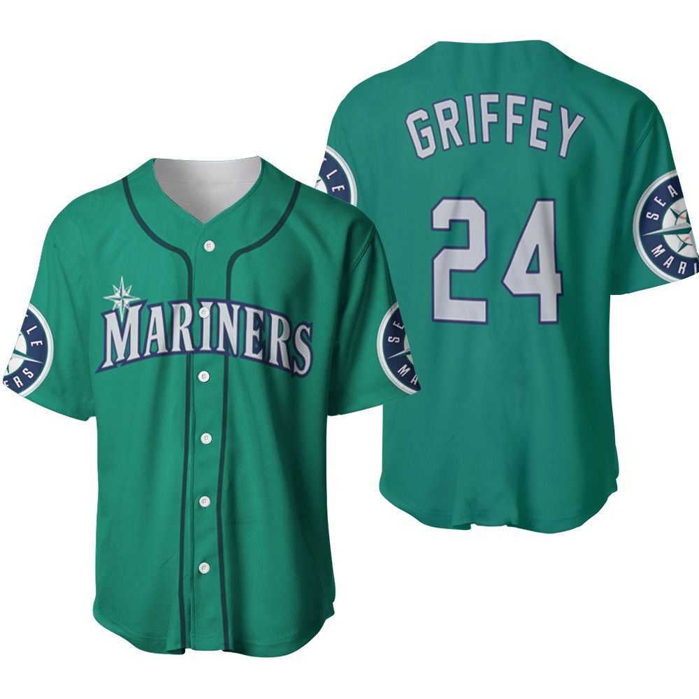 Ken Griffey Jr Seattle Mariners Northwest Green 2019 Jersey Inspired Baseball Jersey