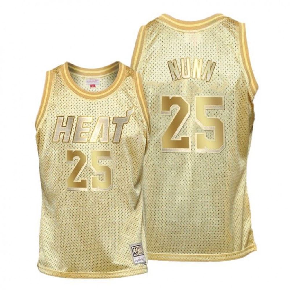 Kendrick Nunn Miami Heat Golden Midas SM HWC Limited Jersey