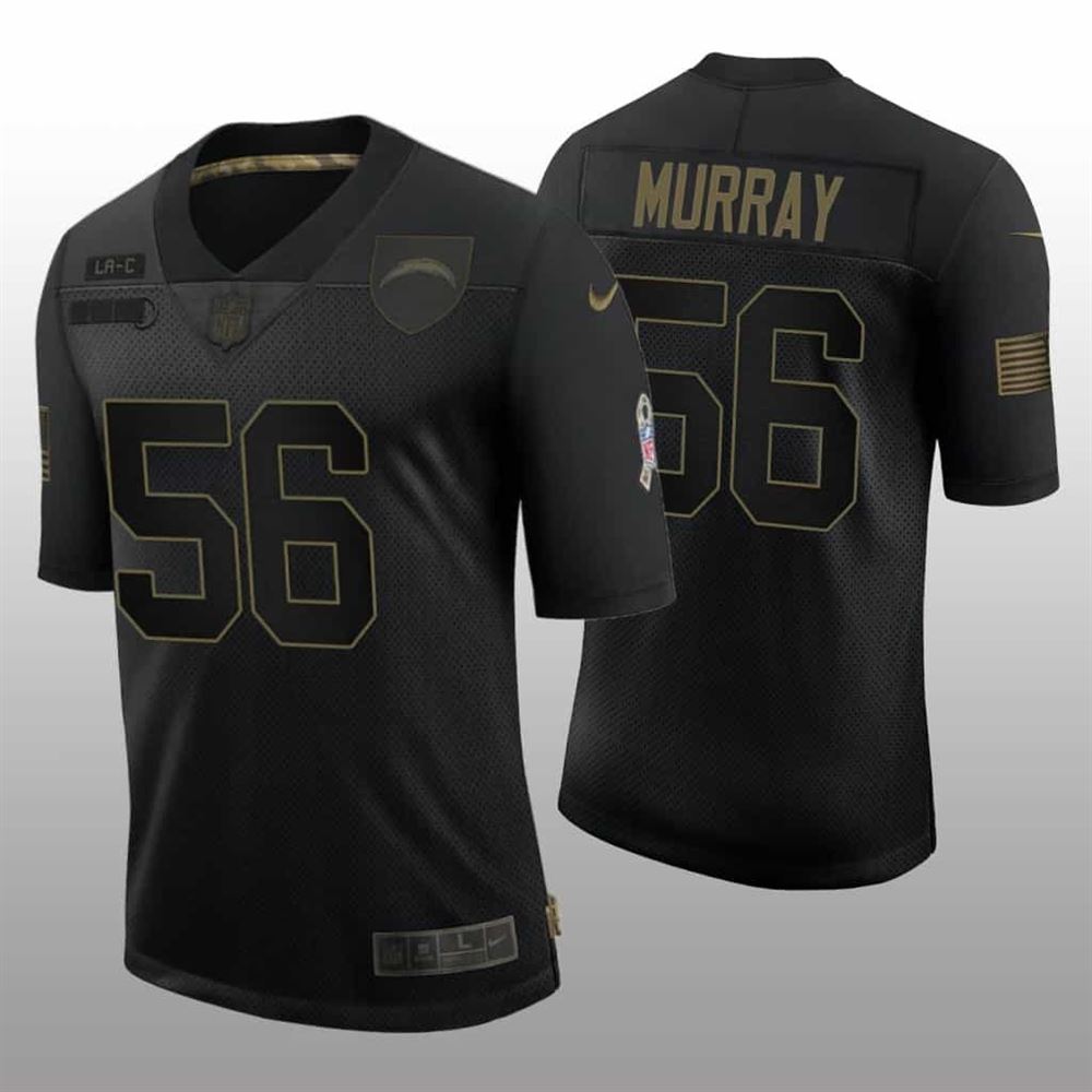 Kenneth Murray Jersey Chargers Limited 2020 Salute To Service Black