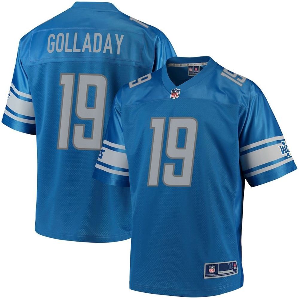 Kenny Golladay Blue Detroit Lions Team Color Player Jersey Gifts For Fans