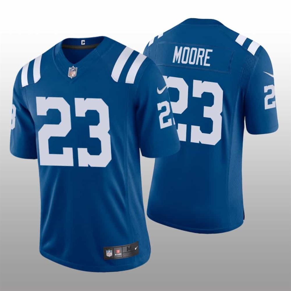 Kenny Moore Jersey Men Is Colts Vapor Limited Royal jUhAn