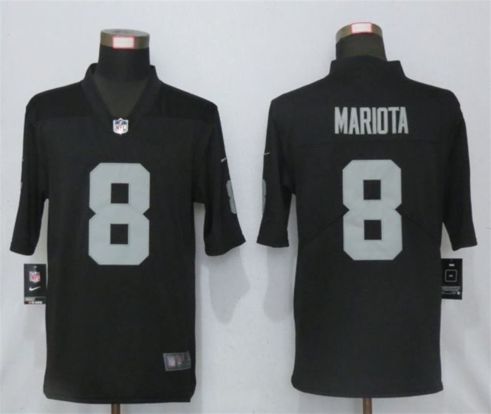 Las Vegas Raiders Marcus Mariota8 NFL Black Jersey jersey Jersey jersey