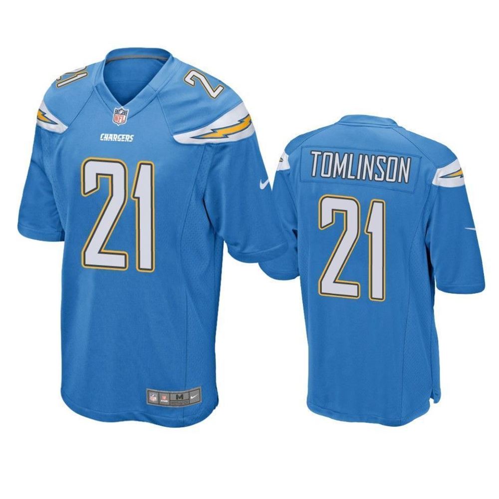Los Angeles Chargers LaDainian Tomlinson Game Powder Blue Mens Jersey Qpf0d