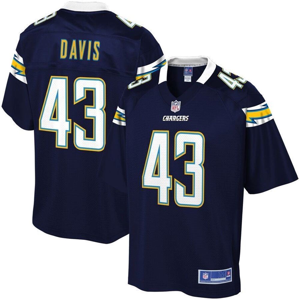 Los Angeles Chargers Michael Davis Navy Player Jersey jersey