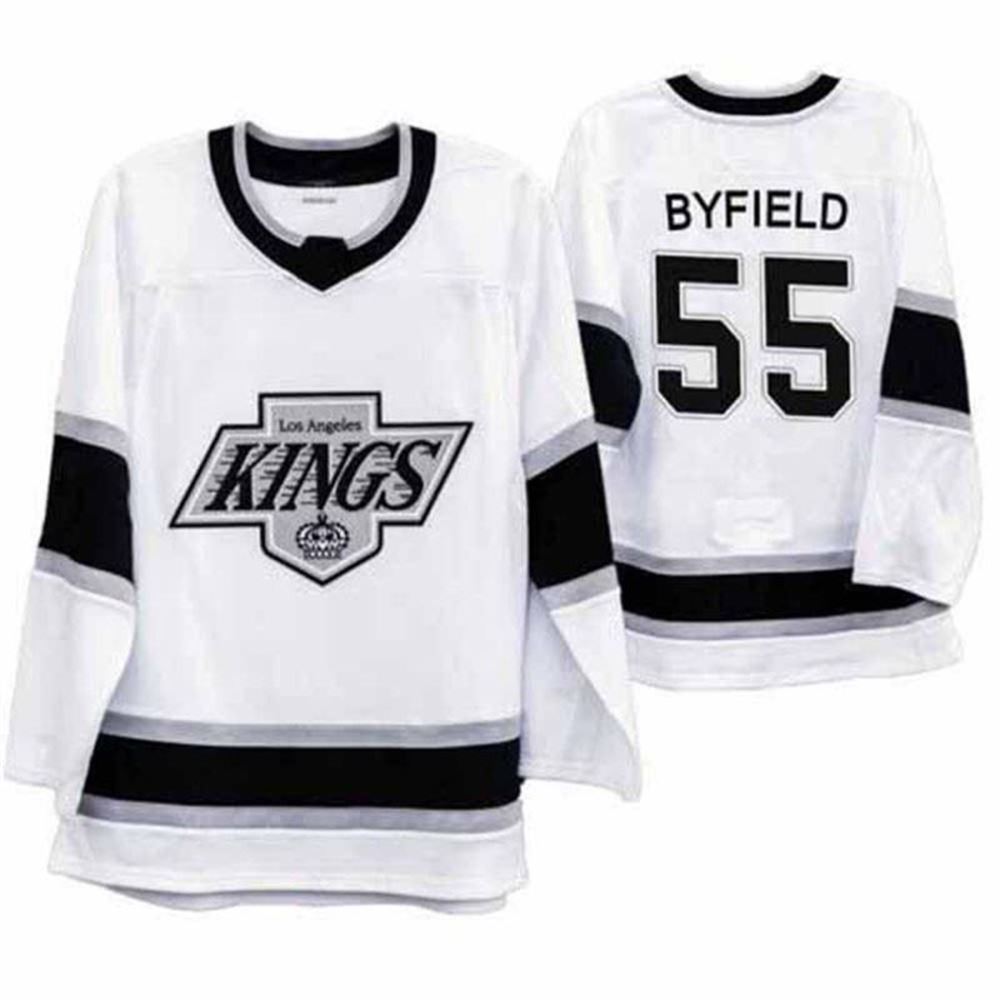 Los Angeles Kings Quinton Byfield 55 2021 Nhl White Jersey Jersey gimoZ
