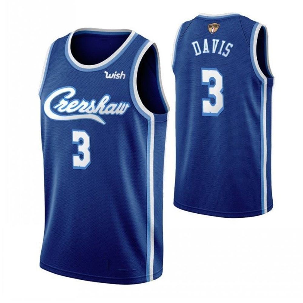 Los Angeles Lakers Anthony Davis 3 2020 Nba Finals New Arrival Blue Jersey AllOver Print 6Adop