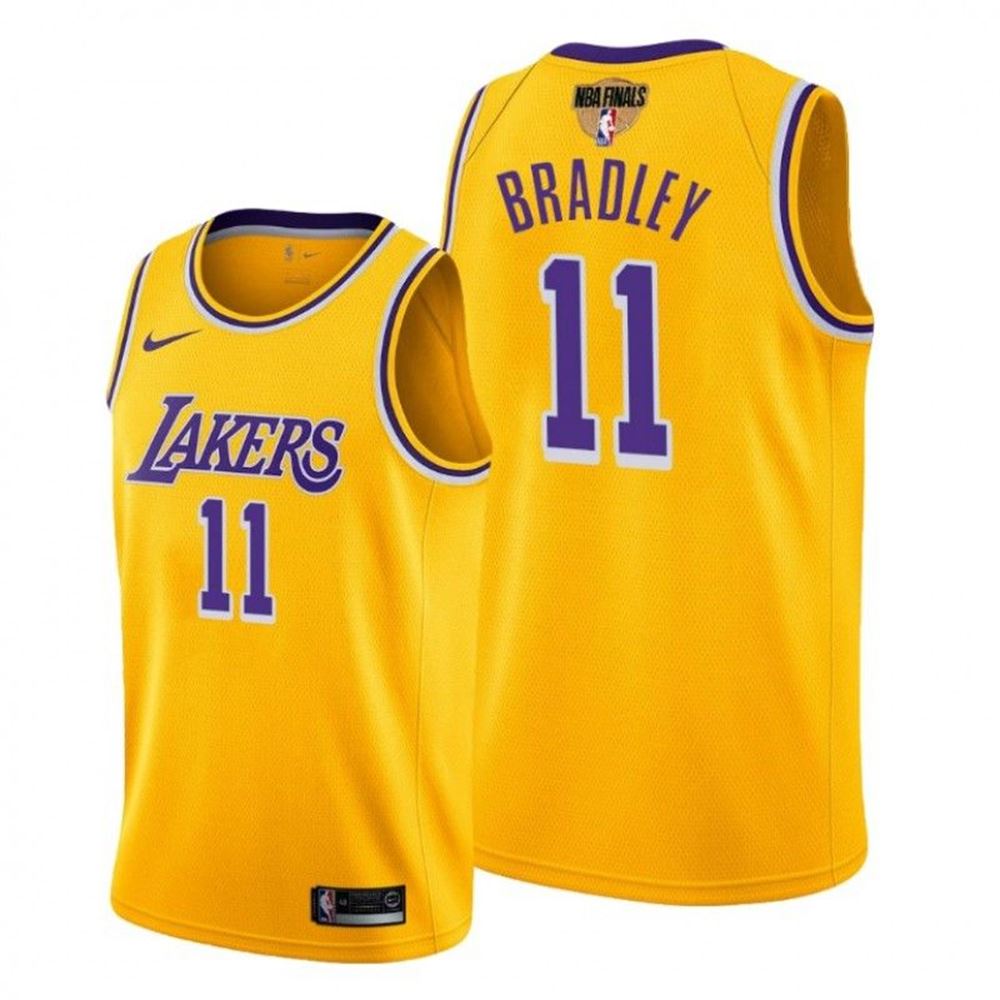 Los Angeles Lakers Avery Bradley 2021 NBA Finals Bound Gold Jersey Icon Edition uZ893