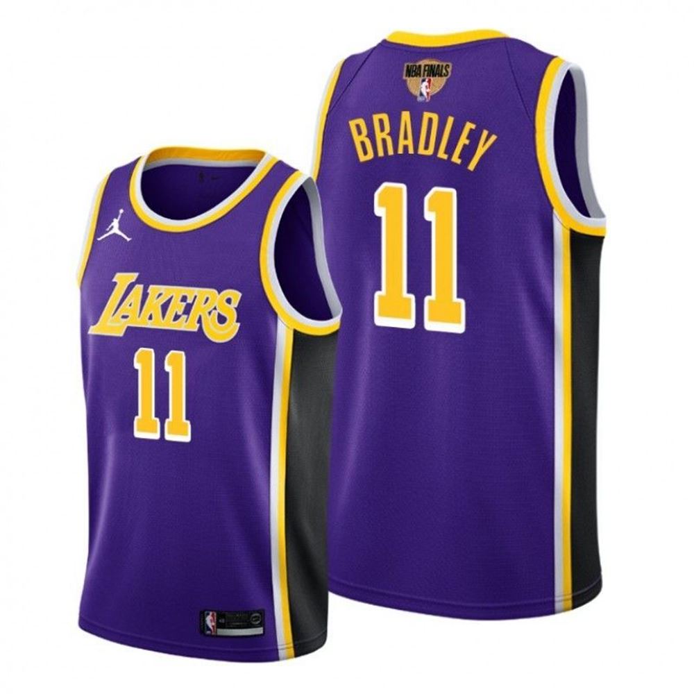Los Angeles Lakers Avery Bradley 2021 NBA Finals Bound Purple Jersey Statement Edition fFdci