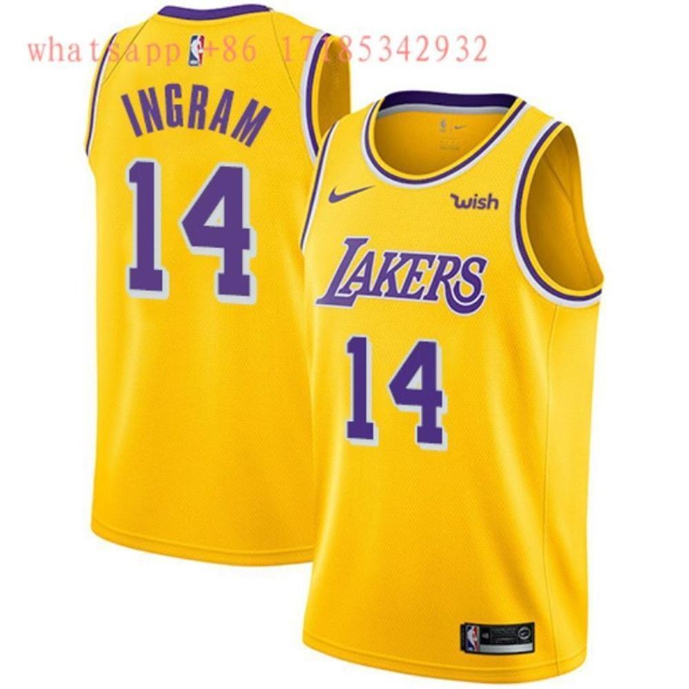 Los Angeles Lakers Brandon Ingram 14 2020 Nba New Arrival Gold Jersey AllOver Print J4c4m