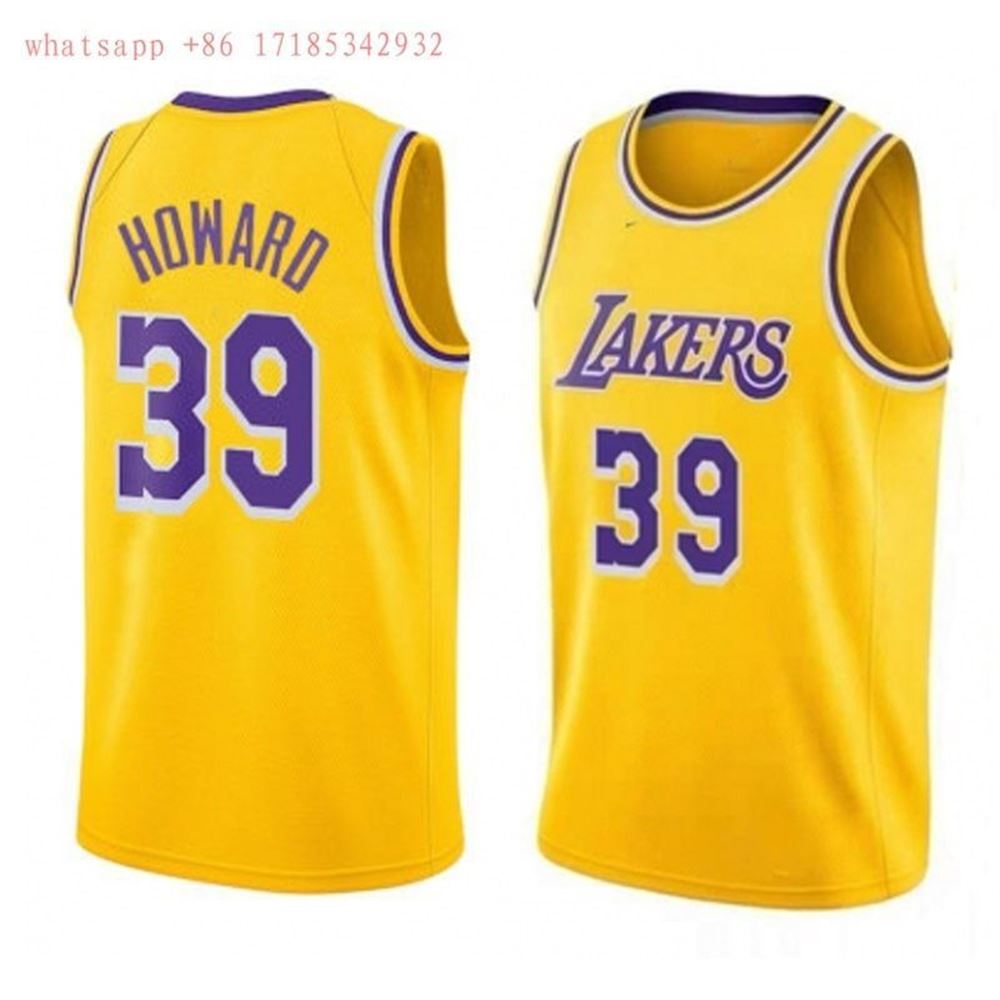 Los Angeles Lakers Dwight Howard 39 2020 Nba New Arrival Gold Jersey AllOver Print uATR3