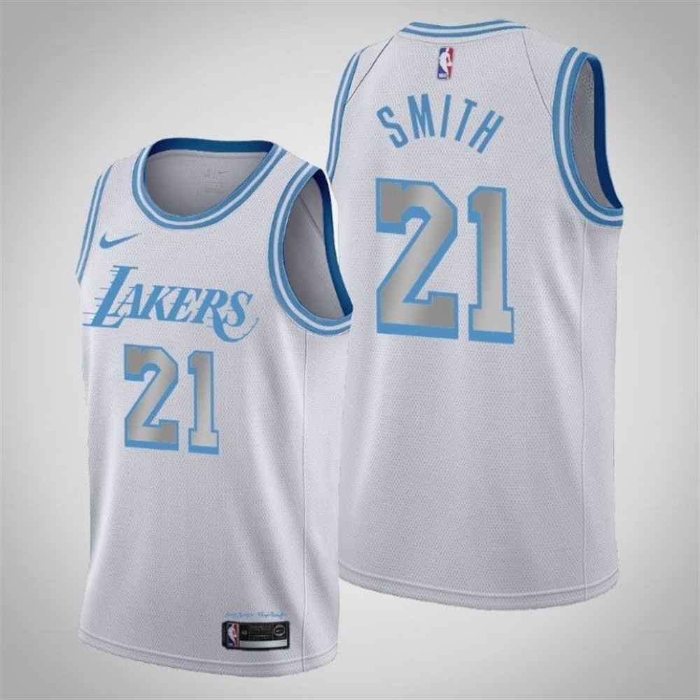 Los Angeles Lakers Joseph Smith21 Nba 2021 New Arrival White Jersey jersey NH9T0