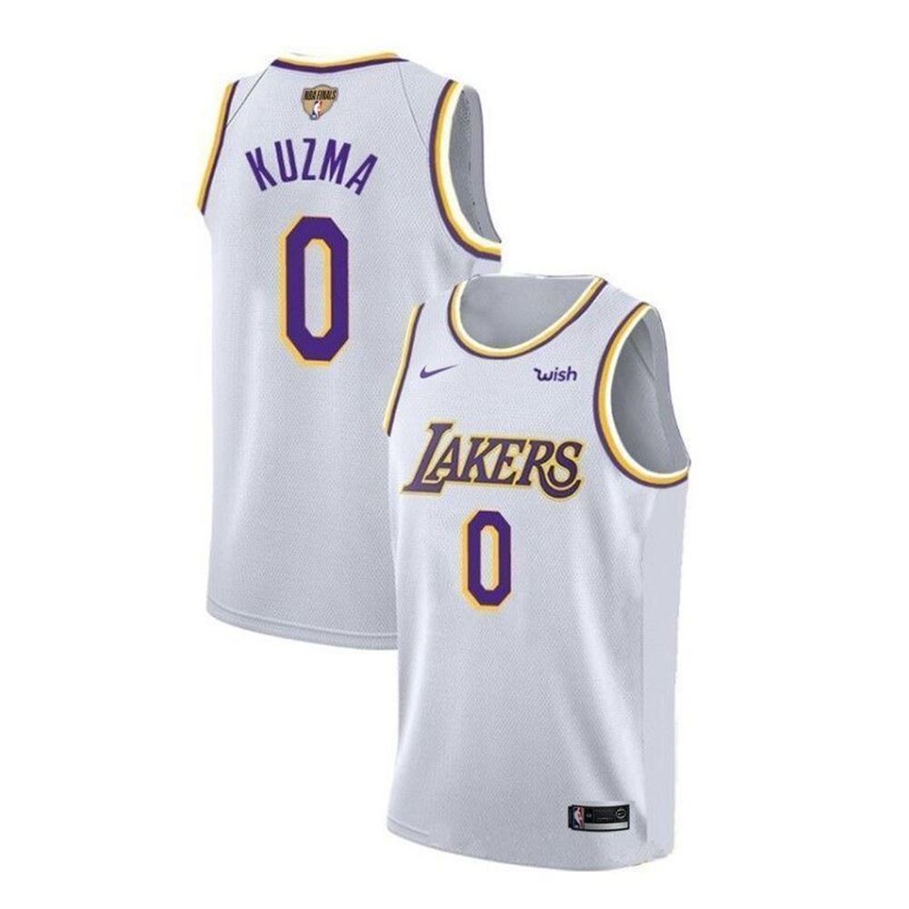 Los Angeles Lakers Kyle Kuzma 0 2021 Nba Finals New Arrival White Jersey 1h10g