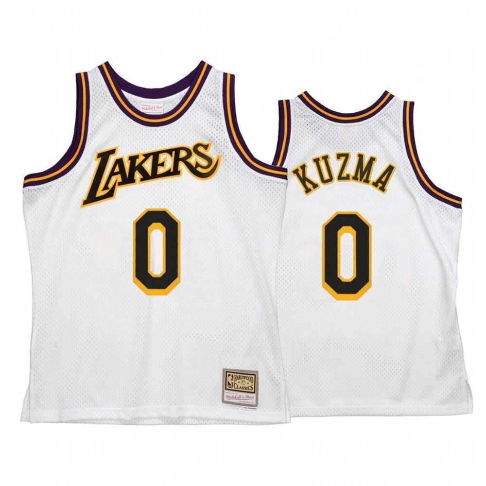Los Angeles Lakers Kyle Kuzma 0 White Reload 20 Jersey