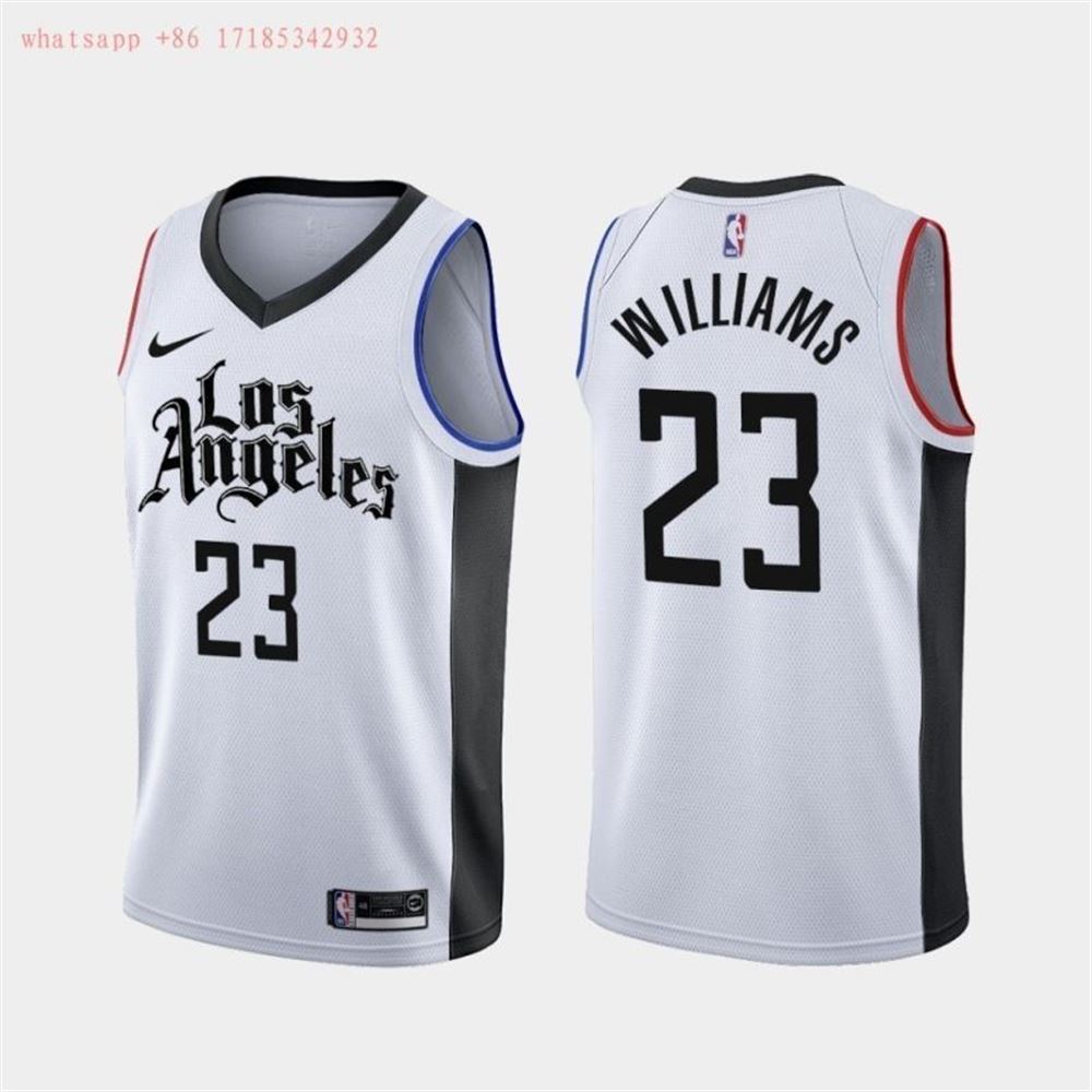 Los Angeles Lakers Lou Williams23 2021 City Edition New Arrival White Jersey jersey 7hsNG