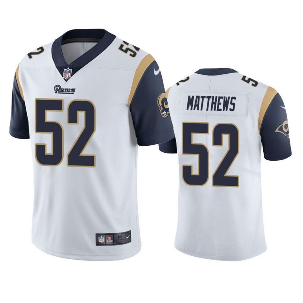 Los Angeles Rams Clay Matthews Vapor Untouchable Limited White Mens Jersey jersey Xh3On