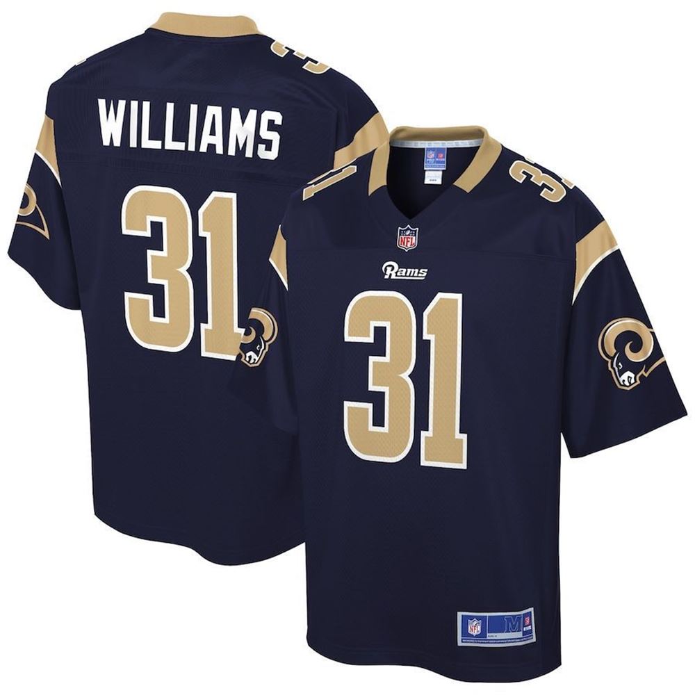 Los Angeles Rams Darious Williams Navy Team Player Jersey jersey cSQmr