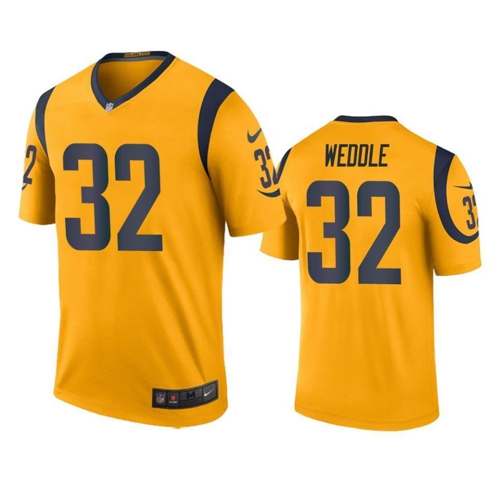Los Angeles Rams Eric Weddle Color Rush Legend Gold Jersey 6hXEw