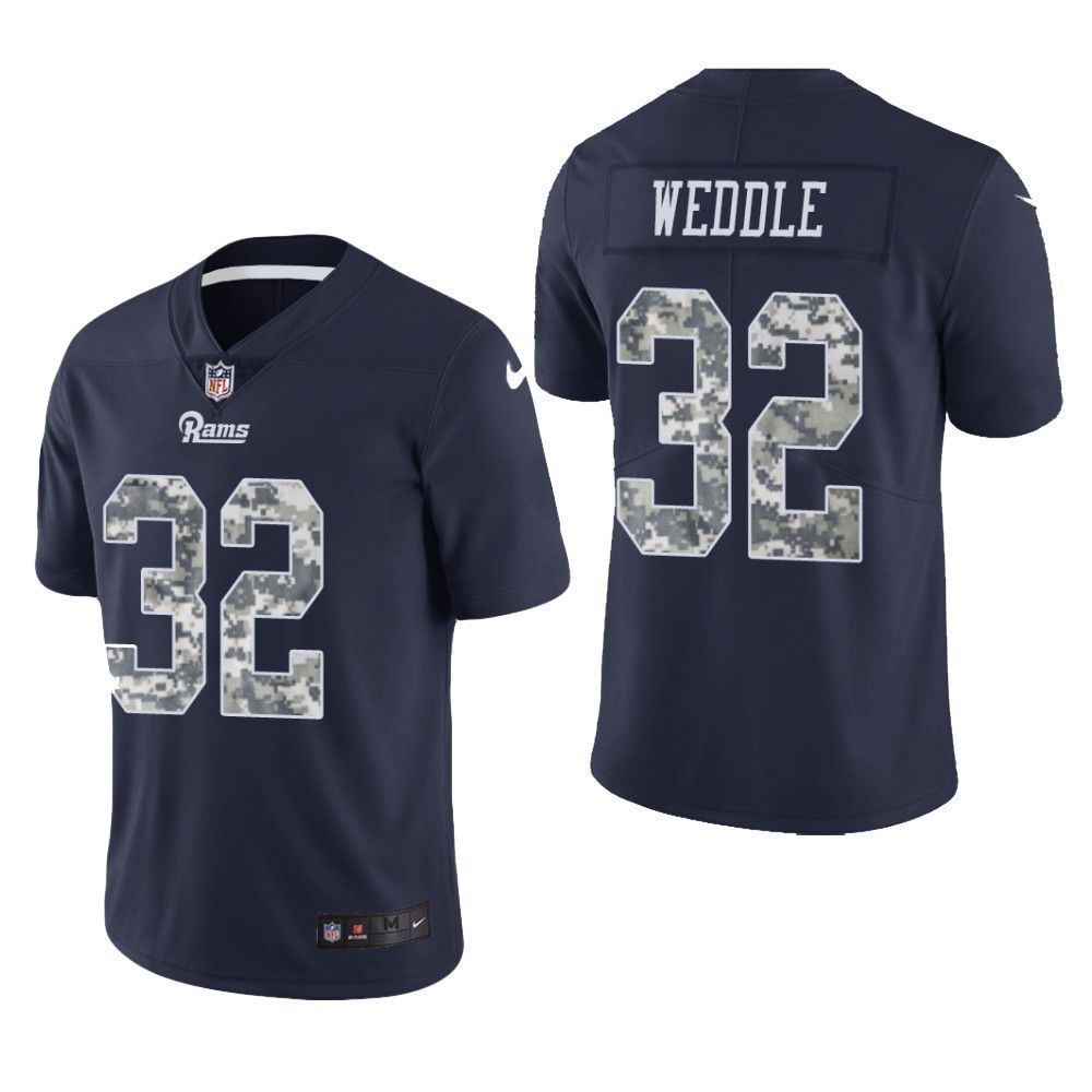 Los Angeles Rams Eric Weddle Salute to Service Practice Navy Mens Jersey jersey hHfpp