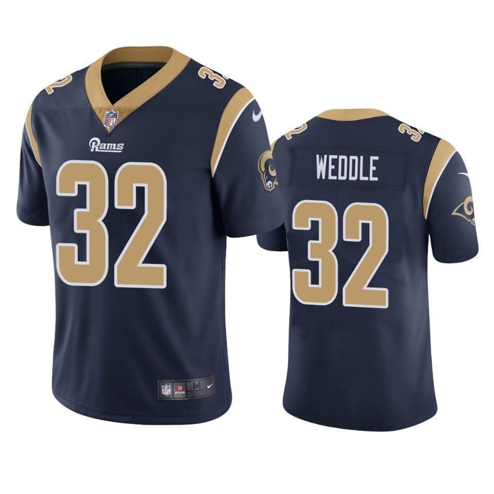 Los Angeles Rams Eric Weddle Vapor Untouchable Limited Navy Mens Jersey jersey
