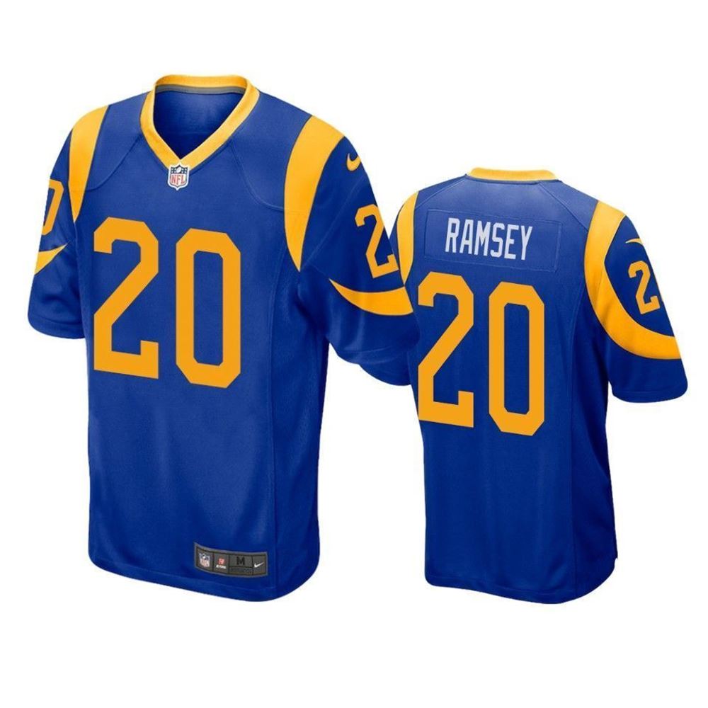 Los Angeles Rams Jalen ey Game Royal Mens Jersey jersey Tnf8L