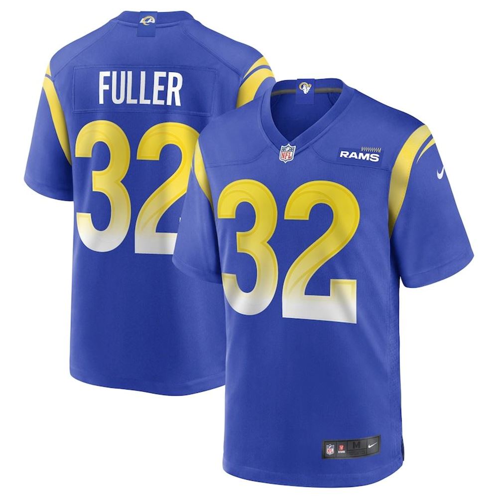Los Angeles Rams Jordan Fuller Royal Game Jersey Gifts For Fans sn4sm