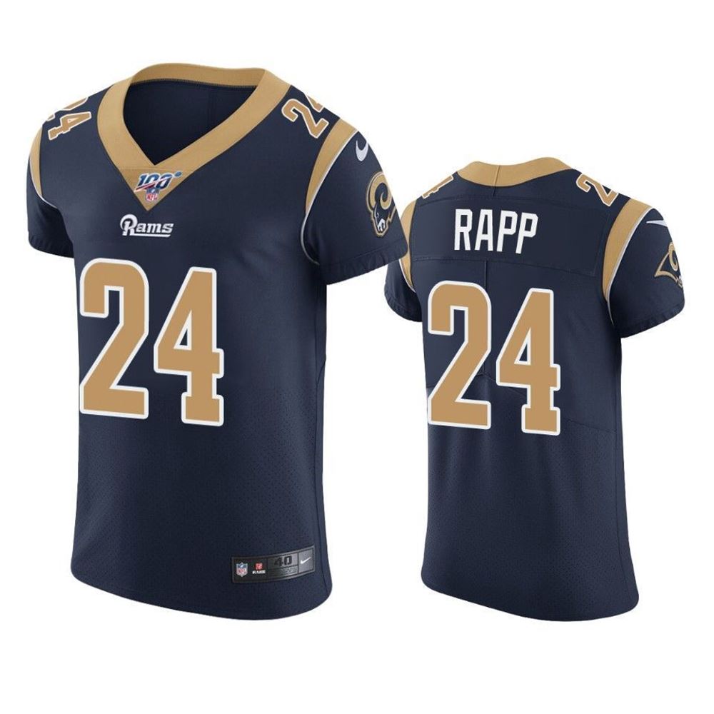 Los Angeles Rams Taylor Rapp Navy Vapor Elite Jersey jersey 4ZQuT
