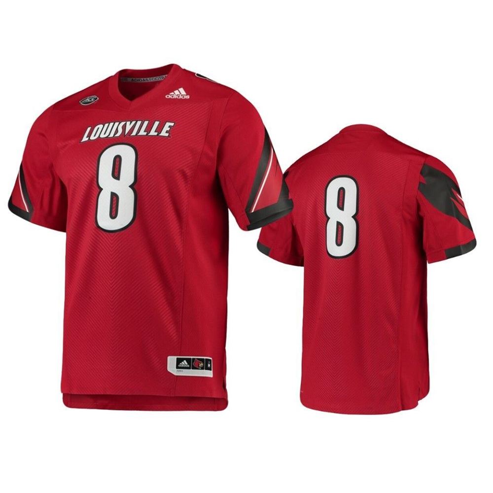 Louisville Cardinals 8 Premier Red Mens Jersey wzzVo
