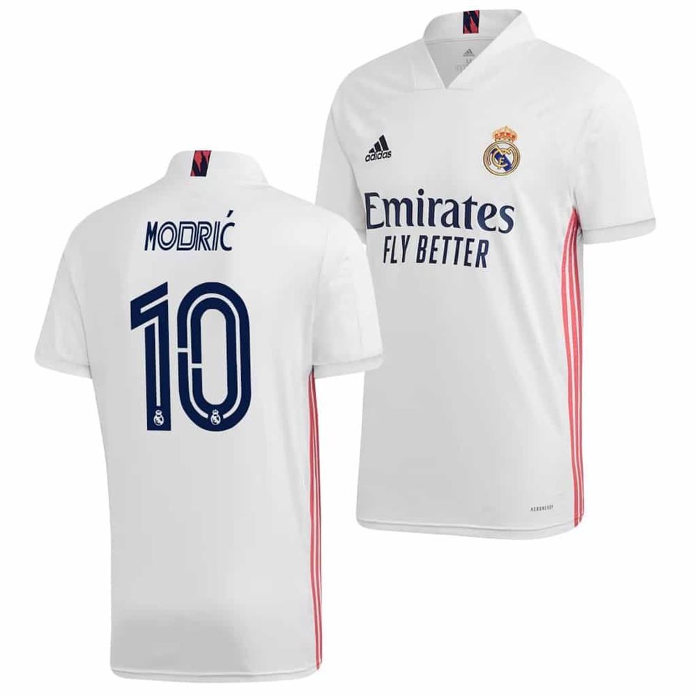 Luka Modric Real Madrid Home Jersey White 2020 21 YsKaX