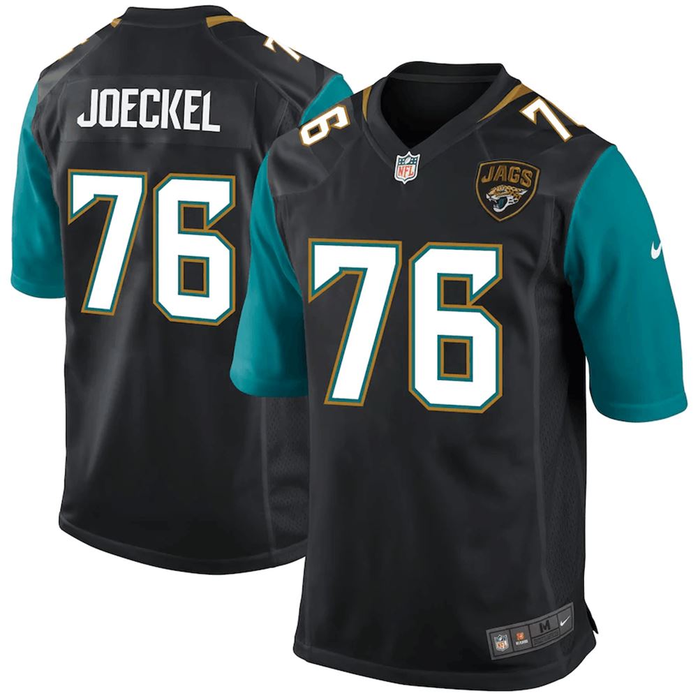 Luke Joeckel Jacksonville Jaguars Nike Game Jersey Black TEUFc