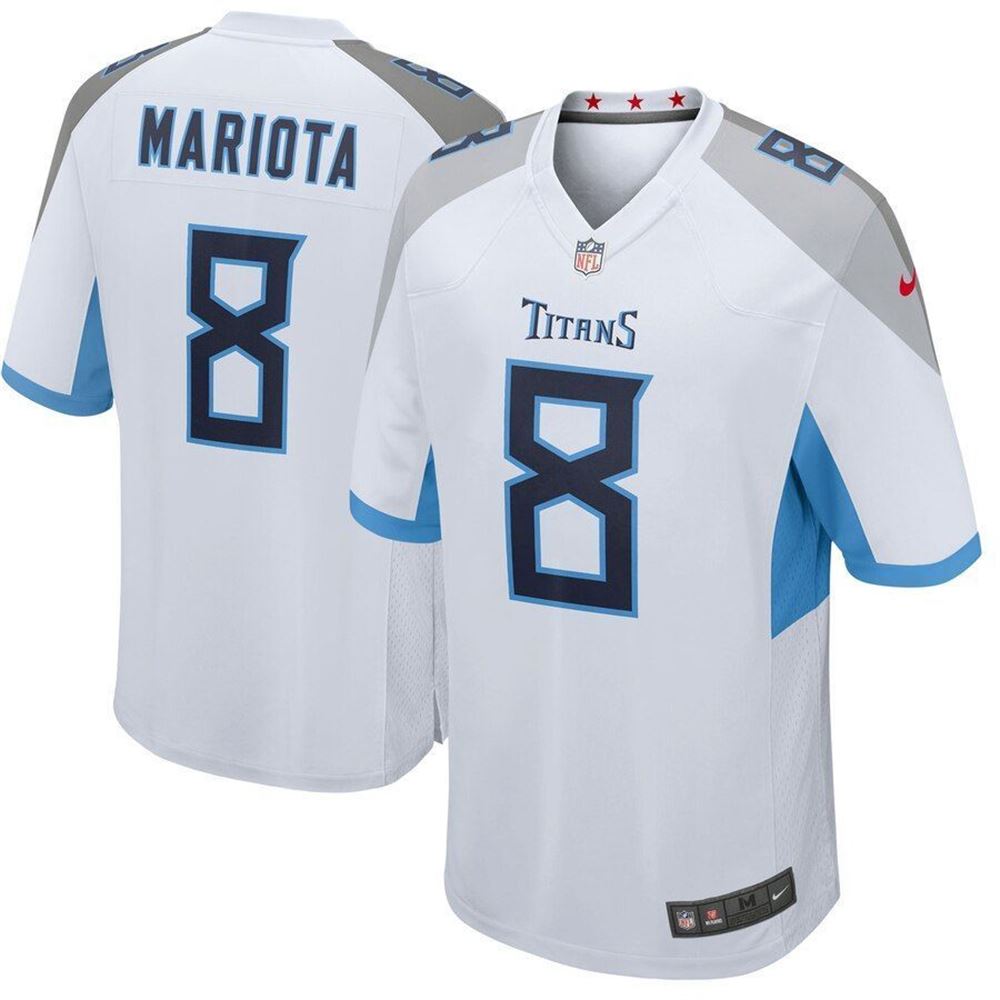 Marcus Mariota Tennessee Titans New Game Jersey White 2019 hJe4r