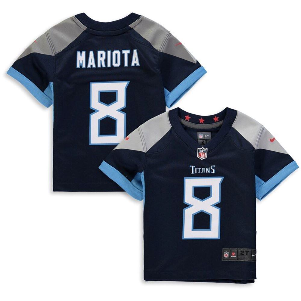 Marcus Mariota Tennessee Titans Toddler Player Game Jersey Navy