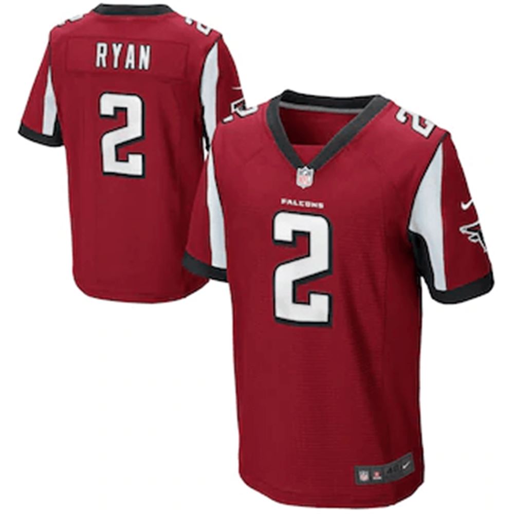 Matt Ryan Atlanta Falcons Elite Red 3D Jersey luvHT