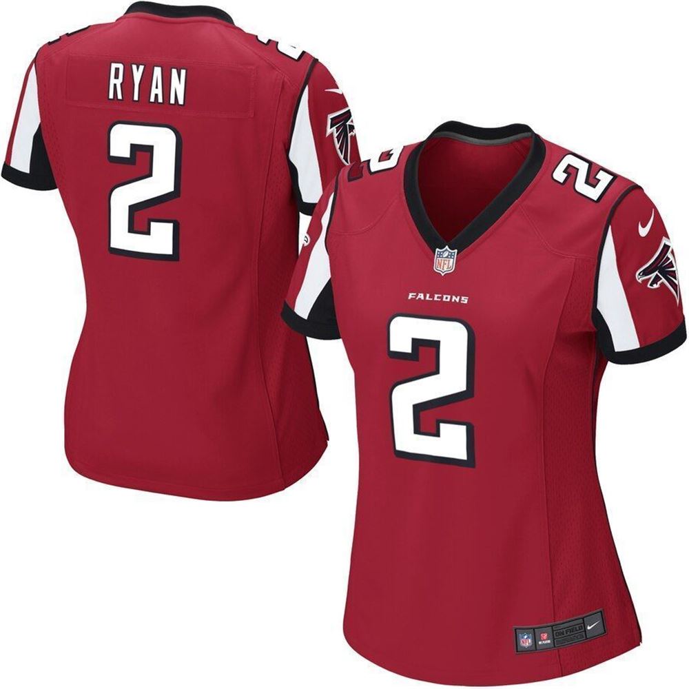 Matt Ryan Atlanta Falcons Girls Game Jersey Red 2021 u0OZl