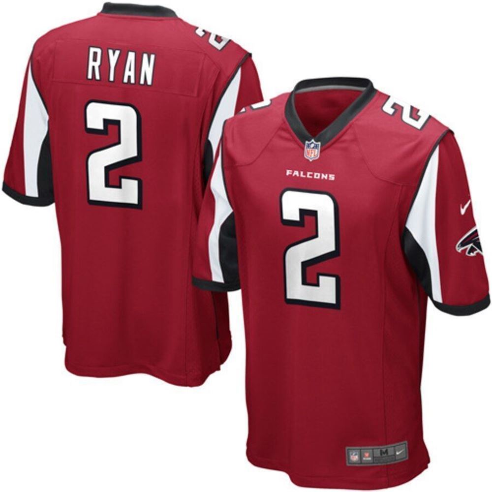 Matt Ryan Atlanta Falcons Game Jersey Red