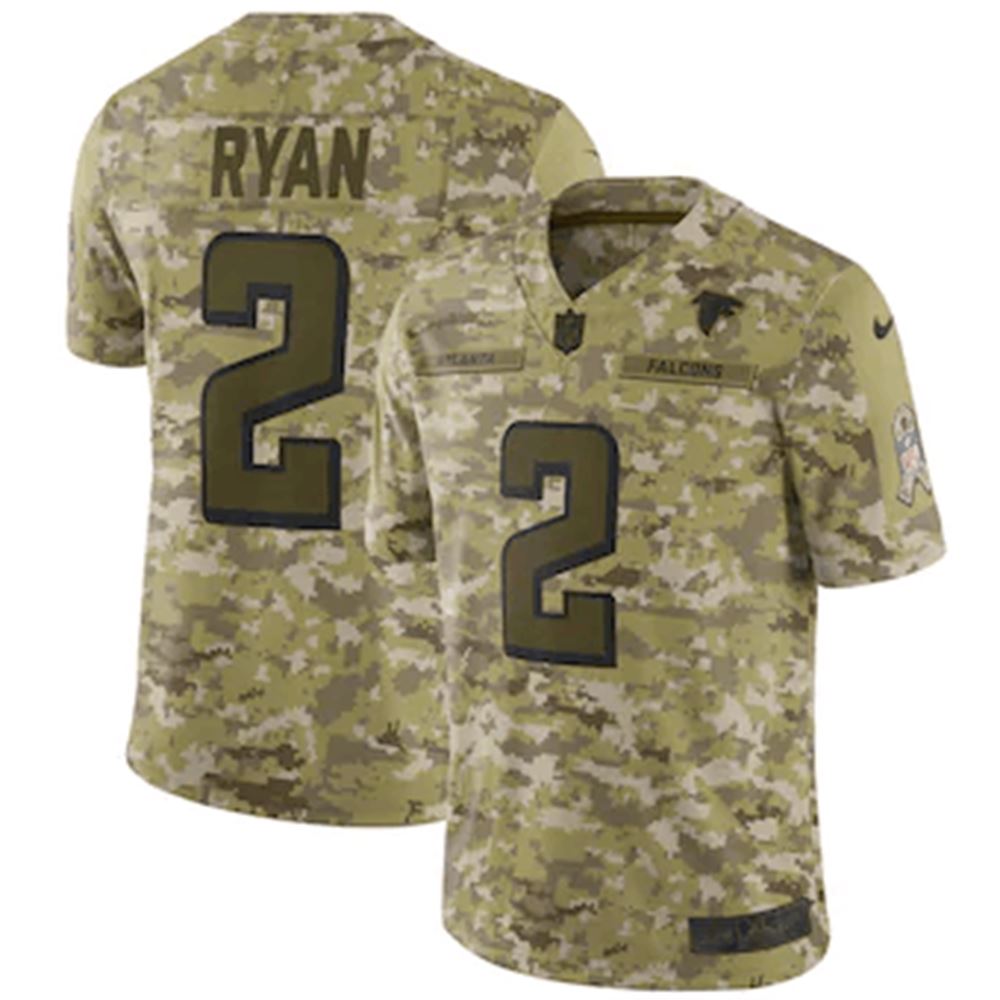 Matt Ryan Atlanta Falcons Nike Salute to Service Limited Jersey Camo NFL Jersey HwPle