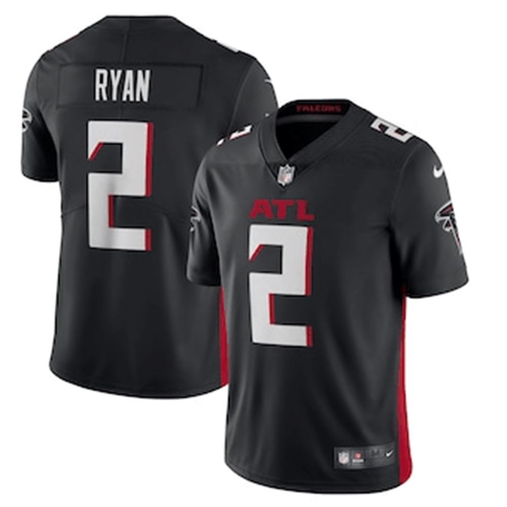 Matt Ryan Atlanta Falcons Nike Vapor Limited Jersey Black NFL Jersey aCHGm